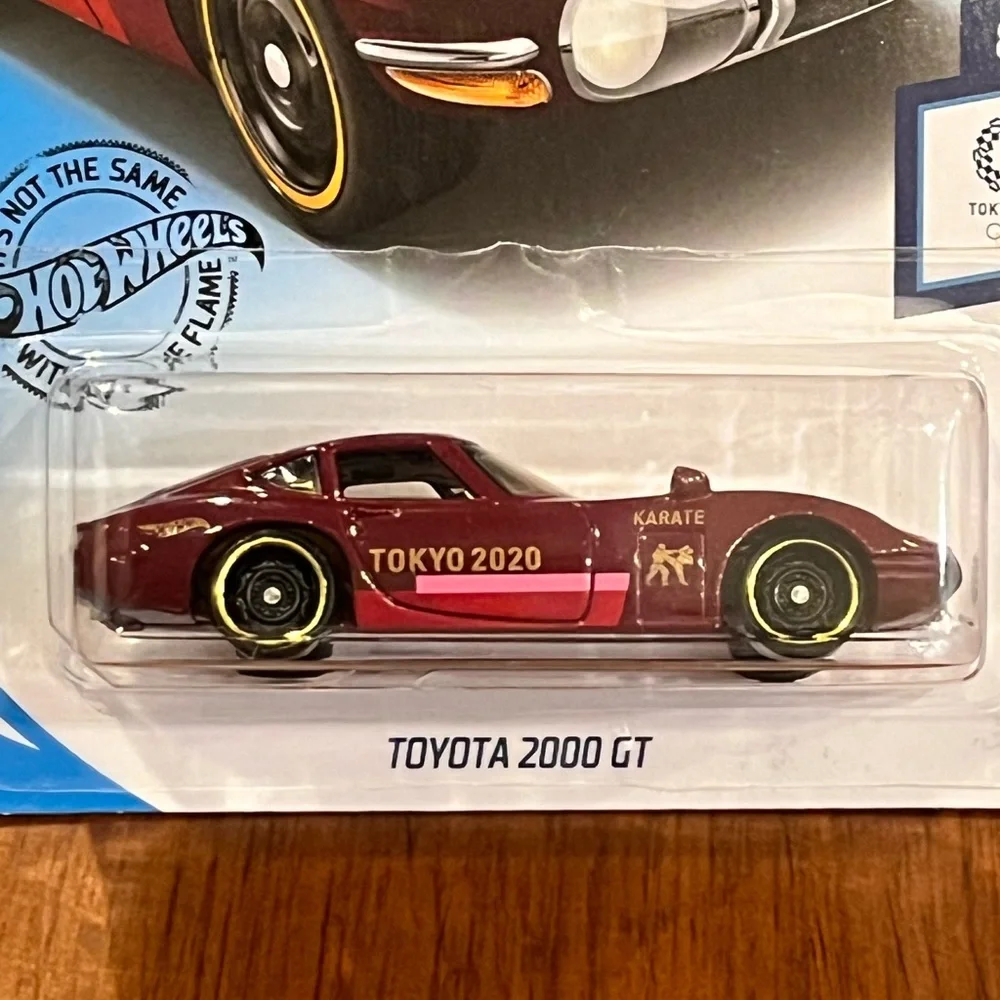 Hot Wheels Diecast Toy Car Toyota 2000 GT 2020 Tokyo Olympics Karate